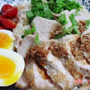 炊飯器で！簡単♪シンガポールチキンライス